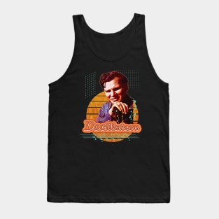 Doc watson \\ Retro Art Tank Top